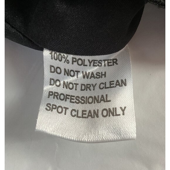 NWT Vintage-Style Black Lace Overlay Dress Sheer Cape High Neck Floral Embroider - Picture 14 of 16